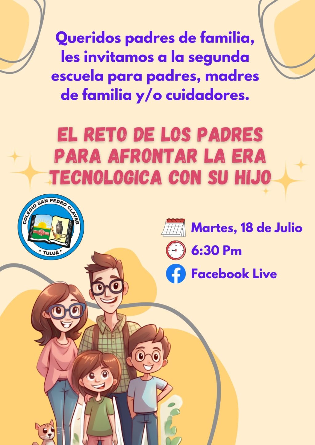 Miniatura de la escuela de padres.