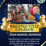 Post de Instagram Feliz Cumpleaños Moderno Azul y Dorado